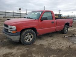 Salvage cars for sale at Chicago Heights, IL auction: 2002 Chevrolet Silverado C1500