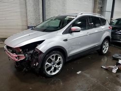 Salvage cars for sale from Copart Ham Lake, MN: 2016 Ford Escape Titanium