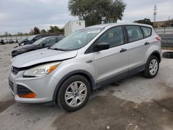 Salvage cars for sale at Orlando, FL auction: 2016 Ford Escape S