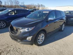 Salvage cars for sale at Spartanburg, SC auction: 2020 Chevrolet Equinox LT