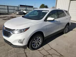 Chevrolet Equinox lt salvage cars for sale: 2018 Chevrolet Equinox LT