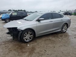 Salvage cars for sale at Harleyville, SC auction: 2015 Chrysler 200 Limited