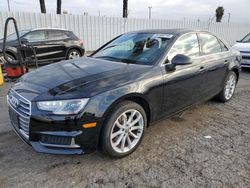 Salvage cars for sale at Van Nuys, CA auction: 2019 Audi A4 Premium