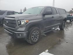 Salvage cars for sale at Hayward, CA auction: 2020 Toyota Tundra Double Cab SR