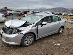 Salvage cars for sale at Magna, UT auction: 2012 Honda Civic LX