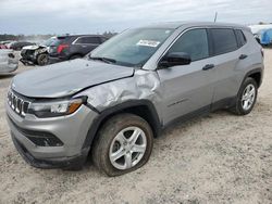 Salvage cars for sale at Houston, TX auction: 2024 Jeep Compass Sport