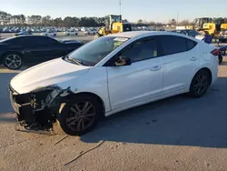 Salvage cars for sale at Dunn, NC auction: 2018 Hyundai Elantra SEL