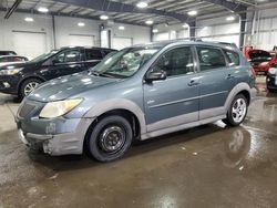 Pontiac Vibe salvage cars for sale: 2007 Pontiac Vibe