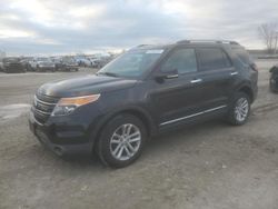 Salvage cars for sale at Kansas City, KS auction: 2015 Ford Explorer XLT