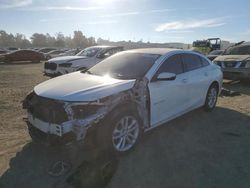 Salvage cars for sale from Copart Martinez, CA: 2018 Chevrolet Malibu LT