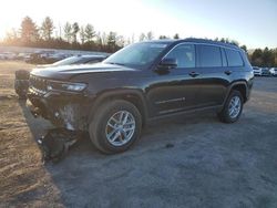 Salvage cars for sale at Finksburg, MD auction: 2024 Jeep Grand Cherokee L Laredo