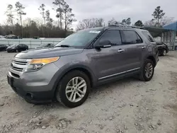 Salvage cars for sale at Augusta, GA auction: 2014 Ford Explorer XLT