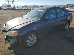 Salvage Cars with No Bids Yet For Sale at auction: 2003 Honda Civic EX