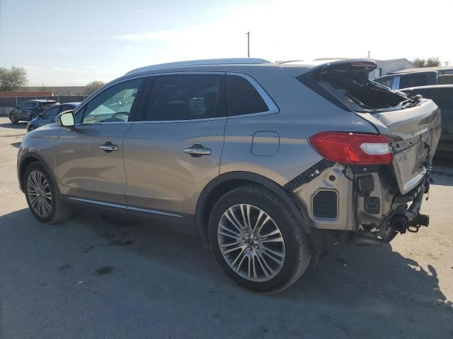 2018 Lincoln MKX Reserve