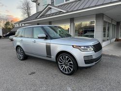 Salvage cars for sale at North Billerica, MA auction: 2019 Land Rover Range Rover Supercharged