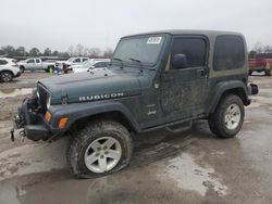 Salvage cars for sale at Florence, MS auction: 2005 Jeep Wrangler / TJ Rubicon