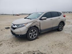 Salvage cars for sale from Copart New Braunfels, TX: 2018 Honda CR-V EXL