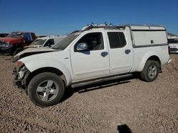 Salvage trucks for sale at Phoenix, AZ auction: 2007 Nissan Frontier Crew Cab LE