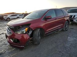 Salvage cars for sale at auction: 2019 Ford Edge Titanium