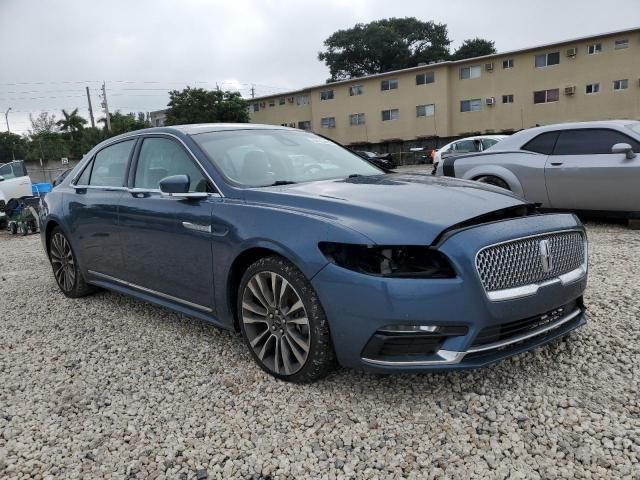 2018 Lincoln Continental Reserve