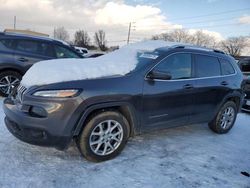 Salvage cars for sale from Copart Moraine, OH: 2016 Jeep Cherokee Latitude