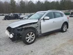 Salvage cars for sale at Gainesville, GA auction: 2008 Infiniti EX35 Base