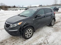 Salvage cars for sale at Columbia Station, OH auction: 2014 KIA Sportage LX