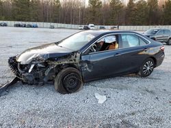 Toyota Camry le salvage cars for sale: 2015 Toyota Camry LE