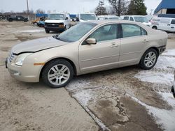 Salvage cars for sale at Woodhaven, MI auction: 2008 Ford Fusion SEL