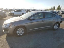 Salvage cars for sale at Rancho Cucamonga, CA auction: 2019 Hyundai Elantra SE