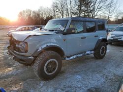 Salvage cars for sale at North Billerica, MA auction: 2024 Ford Bronco Badlands