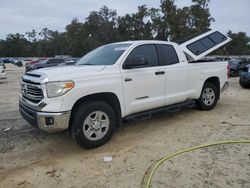 Salvage cars for sale at Ocala, FL auction: 2016 Toyota Tundra Double Cab SR