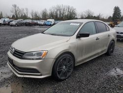 Volkswagen Vehiculos salvage en venta: 2015 Volkswagen Jetta Base