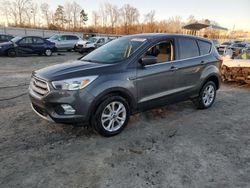 Ford salvage cars for sale: 2019 Ford Escape SE