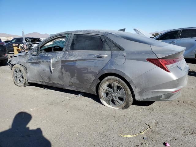 2023 Hyundai Elantra Blue