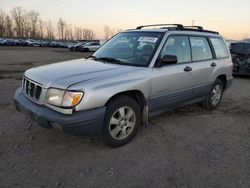 Vehiculos salvage en venta de Copart Portland, OR: 2001 Subaru Forester L