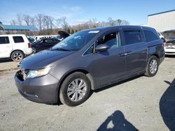 Salvage cars for sale at Spartanburg, SC auction: 2016 Honda Odyssey EXL