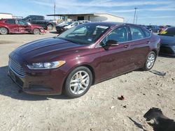 Salvage cars for sale at Temple, TX auction: 2013 Ford Fusion SE