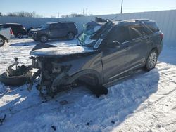 Salvage cars for sale at Fort Wayne, IN auction: 2022 Ford Explorer Limited