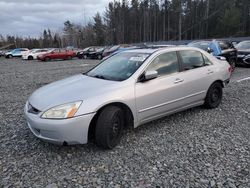 Salvage cars for sale at Elmsdale, NS auction: 2004 Honda Accord EX