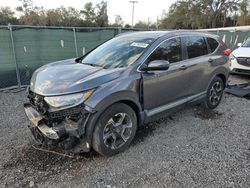 Salvage cars for sale at Riverview, FL auction: 2019 Honda CR-V Touring