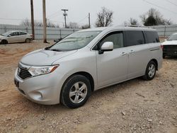 Salvage cars for sale at Oklahoma City, OK auction: 2017 Nissan Quest S