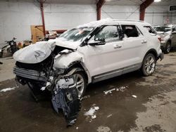 Salvage cars for sale at Center Rutland, VT auction: 2016 Ford Explorer Limited