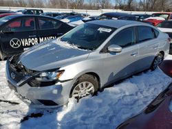 Salvage cars for sale from Copart Cahokia Heights, IL: 2016 Nissan Sentra S