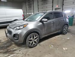 Salvage cars for sale at Franklin, WI auction: 2017 KIA Sportage SX