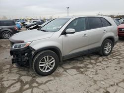 Salvage cars for sale at Indianapolis, IN auction: 2014 KIA Sorento LX