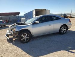 Salvage cars for sale at Andrews, TX auction: 2005 Honda Accord EX