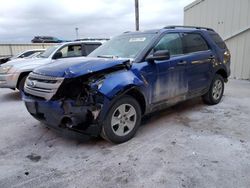 Salvage cars for sale at Dyer, IN auction: 2013 Ford Explorer