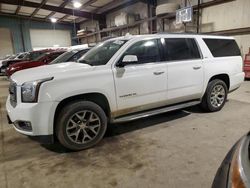 GMC Yukon salvage cars for sale: 2015 GMC Yukon XL K1500 SLT