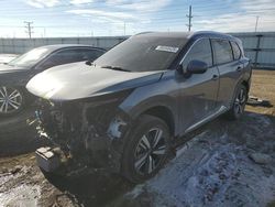 Nissan Rogue Platinum salvage cars for sale: 2023 Nissan Rogue Platinum